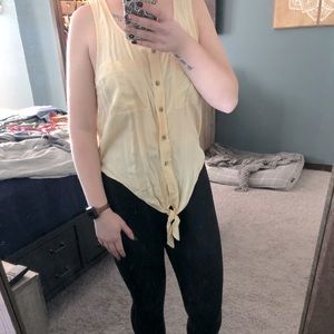Yellow AEO tank
